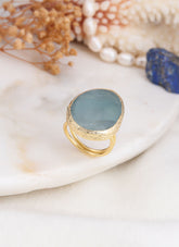 Aquamarine Ring